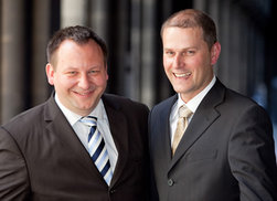 from left to right:  Gregor Prass, Sandro Mainusch
