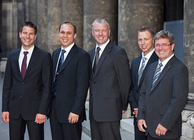 left to right: Michael Schpers, Markus Wolf, Dirk Specht, Ulli Garbert,...