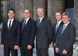 von links nach rechts:  Michael Schpers, Markus Wolf, Dirk Specht, Ulli...