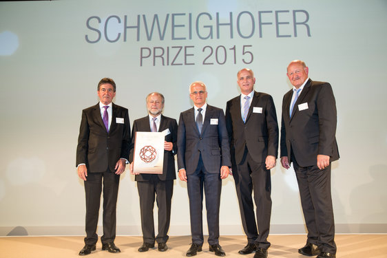 left to right: Josef Rettenmeier, Richard Rister, Gerald Schweighofer, Georg...
