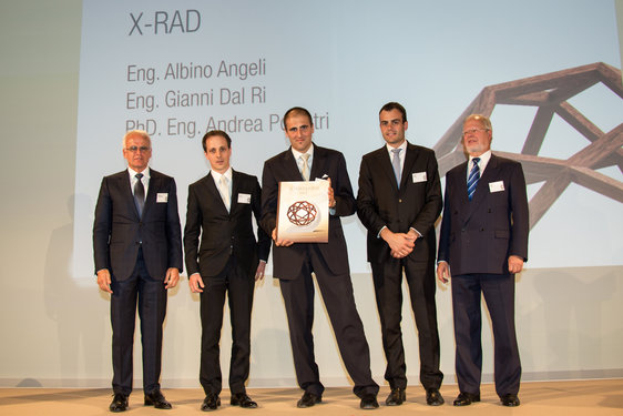 left to right: Gerald Schweighofer, Andrea Polastri, Albino Angeli, Gianni Dal...