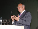Austrian Federal Chancellor Dr. Gusenbauer holds an impressive speech about the...
