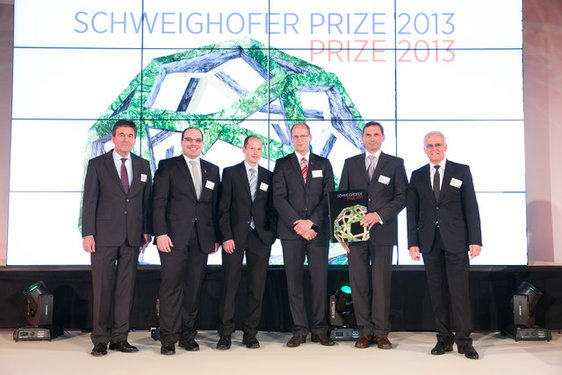 von links nach rechts: Josef Rettenmeier (Jury), Jens Schmidt, Friedemann Diehl,...