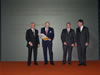 left to right: Gerald Schweighofer, Mikael Eliasson, Filip de Jaeger, Dr. Josef...