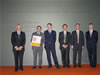 left to right: Gerald Schweighofer, DI Christian Lackner, Dr. Reinhard Lässig,...