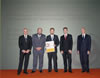 left to right: Gerald Schweighofer, Dr. Uwe Mller, Dr. Andreas Haider, Dr....
