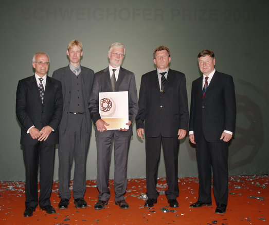 von links nach rechts: Gerald Schweighofer, Dr. Johan Oja, Prof. Anders...